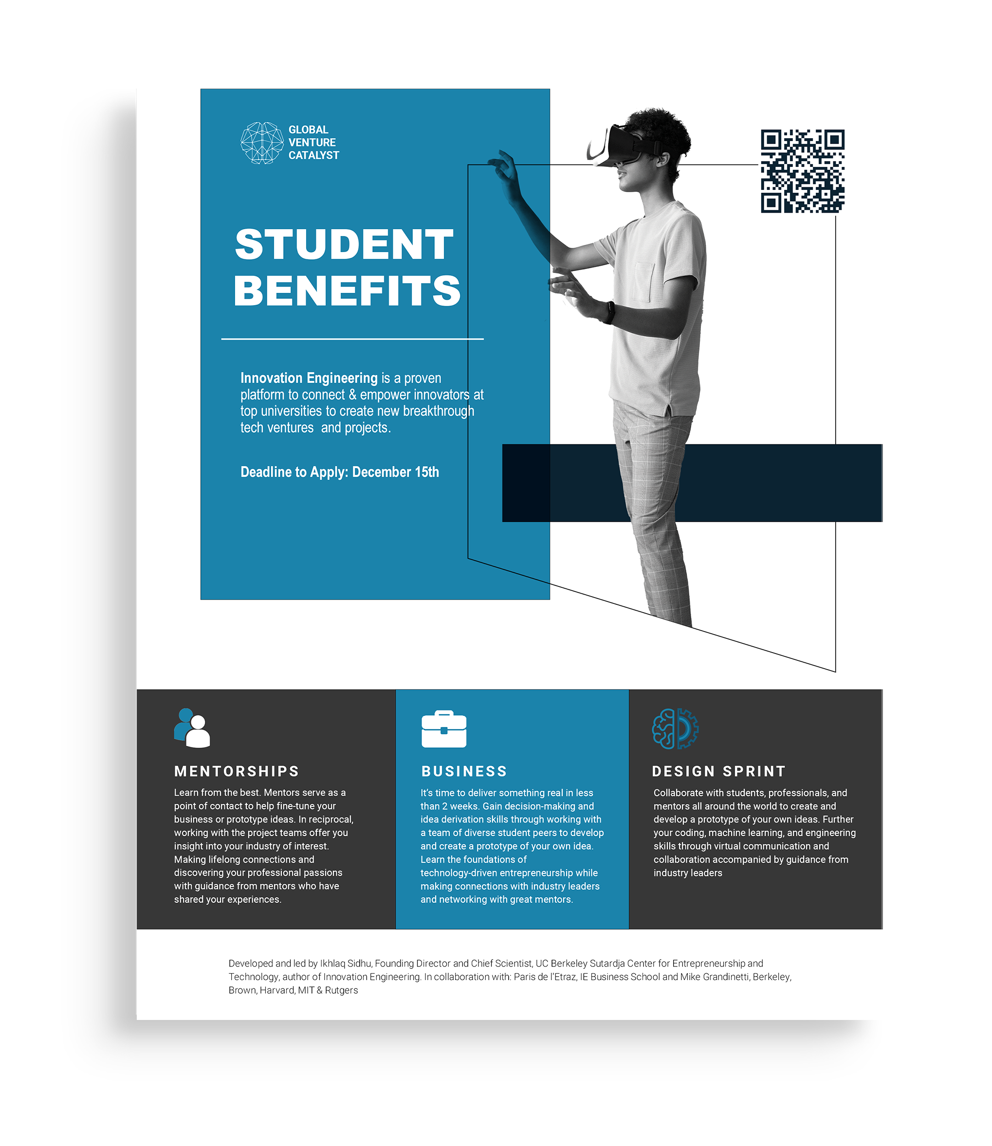 Student recruitment flyer