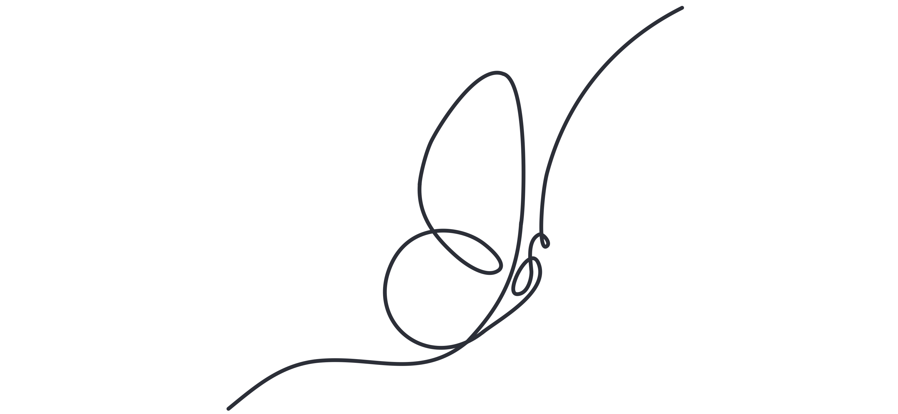Butterfly botanical widget illustration